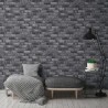 Papeldecor|Wallpaper gray urban brick|Brick Imitation