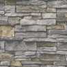 Papeldecor|Papel Pintado muro piedra natural|Imitacion Piedra