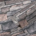 Papeldecor|Wallpaper imitation grey stone wall|Stone Imitation