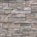 Papeldecor|Wallpaper rustic beige stone wall|Stone Imitation
