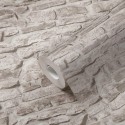 Papeldecor|Papier Peint lames pierre style rustique|Imitation Pierre