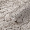 Papeldecor|Tapete Steinlatten im rustikalen Stil|Steinimitat