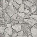 Papeldecor|Wallpaper contemporary gray stone wall|Stone Imitation