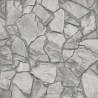 Papeldecor|Wallpaper contemporary gray stone wall|Stone Imitation