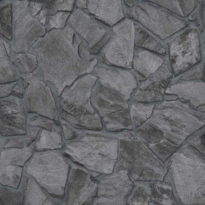 Papeldecor|Papier Peint mur en pierre grise naturelle|Imitation Pierre