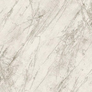 Marburg|Wallpaper contemporary gray and white travertine stone|Marble Imitation