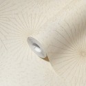 Papeldecor|Papier Peint étoiles beige brillantes|Papier Peint