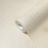 Papeldecor|Papier Peint étoiles beige brillantes|Papier Peint