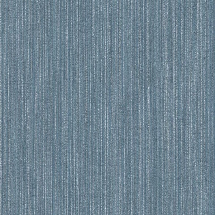 Papel Pintado rayado textil azul brillante -  2-5667