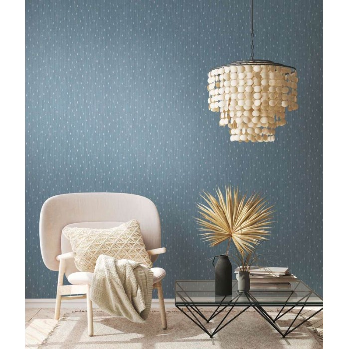 Papeldecor|Silver blue minimalist Wallpaper|Wallpaper