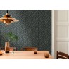 Papeldecor|Papel Pintado moderno negro dorado brillante|Papel Pintado