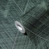Papeldecor|Tapete glänzende grün-silberne Rauten|Tapeten