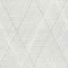 Papeldecor|Papel Pintado rombos blanco plata brillante|Papel Pintado