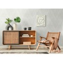 Papeldecor|Papier Peint losanges blanc argenté brillant|Papier Peint