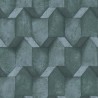 Papeldecor|Wallpaper petroleum blue 3D concrete|Wallpaper