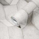 Papeldecor|Papier Peint béton 3D contemporain|Papier Peint