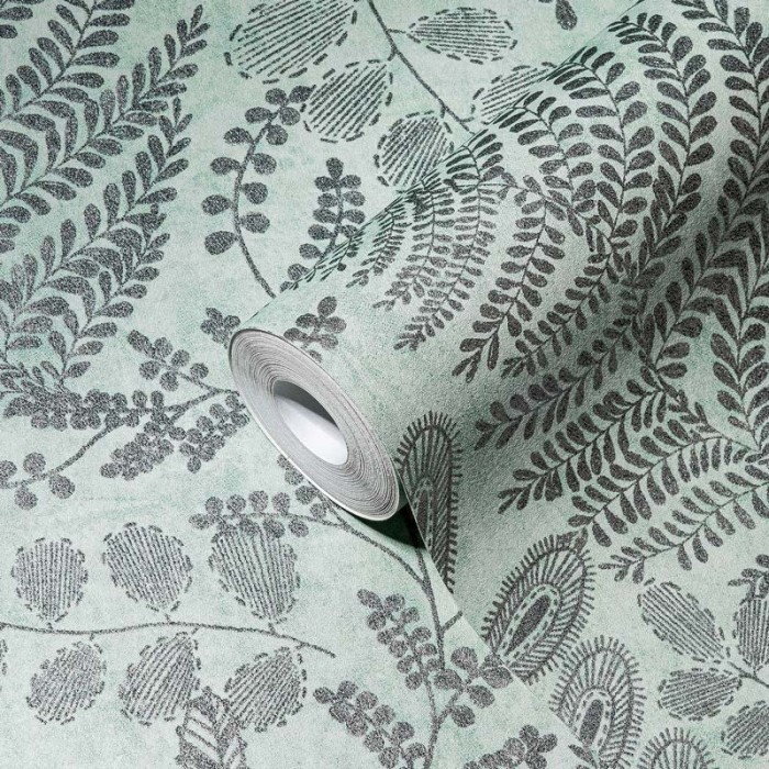 Papeldecor|Wallpaper bright Nordic ferns|Wallpaper
