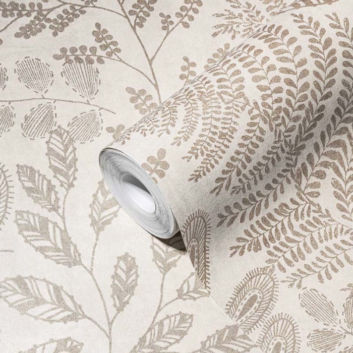 Papeldecor|Papier Peint boho fleurs brillantes|Papier Peint