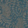 Papeldecor|Tapete Farnblätter in Petrolblau|Tapeten