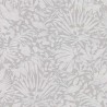 Papeldecor|Papel Pintado hojas gris plata relieve|Papel Pintado