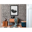 Papeldecor|Wallpaper contemporary gray stone wall|Stone Imitation
