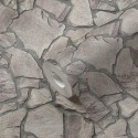 Papeldecor|Papier Peint mur pierre contemporaine grise|Imitation Pierre