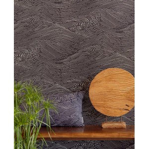 Eijffinger|Wallpaper with cracked wall effect in sand beige|Wallpaper 2
