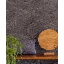 Eijffinger|Papel pintado olas japonesas metalizadas negro|Papel Pintado
