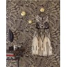 Eijffinger|Papier peint scandinave fougères noir et or|Papier Peint