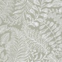 Eijffinger|Papier peint Art Déco fougères et plumes vertes|Papier Peint