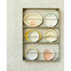 Papeldecor|Papel pintado floral rosa estilo Art Nouveau|Papel Pintado 2