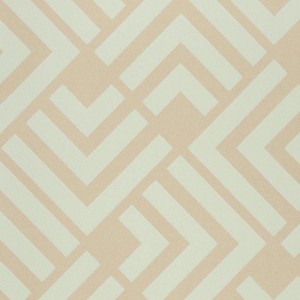 Casadeco|Modern art wallpaper with labyrinth pattern inspired by Keith Haring|Wallpaper