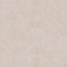Eijffinger|Japandi wallpaper with ginkgo leaves in lilac and gold|Wallpaper