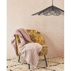 Grandeco|Papier peint paysage jungle tropicale gris et beige|Papier Peint 2