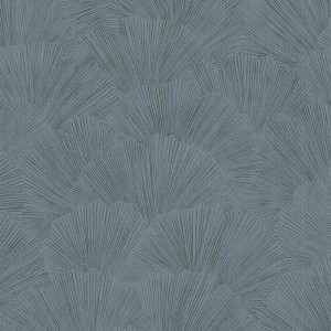 Eijffinger|Japanese wallpaper with ginkgo leaves in brown|Wallpaper