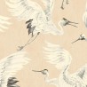 Eijffinger|Oriental wallpaper with cranes in flight|Wallpaper