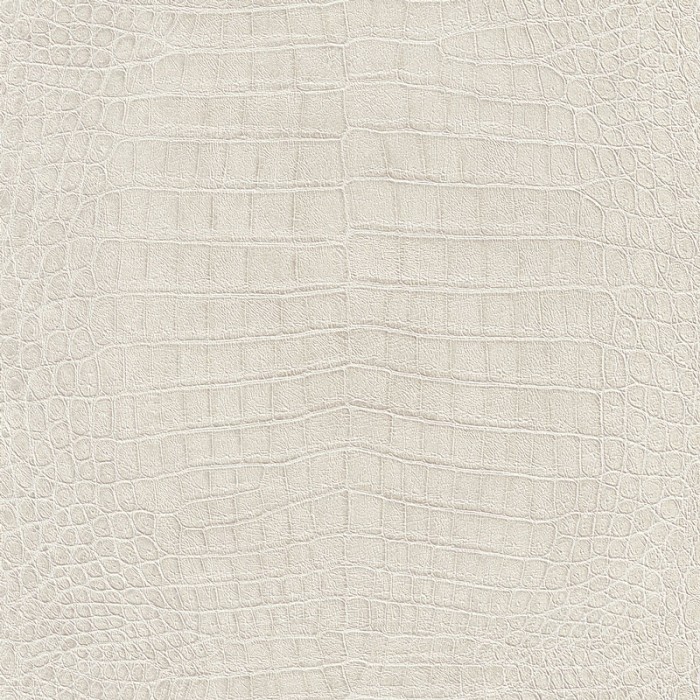 Wallpaper White Cream Crocodile Skin