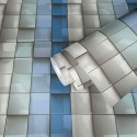 Papeldecor|Papel pintado azulejos efecto 3D|Liquidación