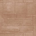 Papeldecor|Papel pintado chapa metálica con remaches|Liquidación