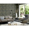 Papeldecor|Blue and gold abstract wallpaper|Clearance