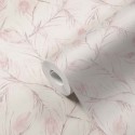 Papeldecor|Papier peint floral rose pastel|Liquidation