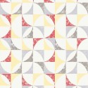 Papeldecor|Papier peint géométrique blanc multicolore|Liquidation