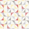 Papeldecor|White multicolor geometric wallpaper|Clearance