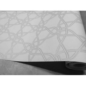 Papeldecor|Papel Pintado efecto textil turquesa|Liquidación 2