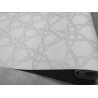 Papeldecor|Geometric gray wallpaper with sparkling crystal dust|Clearance
