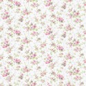 Papeldecor|Small white floral wallpaper|Clearance