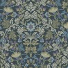 Eijffinger|Vintage classic floral wallpaper in blue|Wallpaper