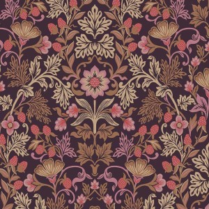 Eijffinger|Papier peint floral classique turquoise|Papier Peint