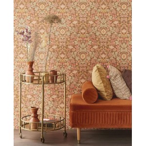 Eijffinger|Papier peint floral classique turquoise|Papier Peint 2