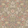 Eijffinger|Classic wallpaper with brown flowers|Wallpaper